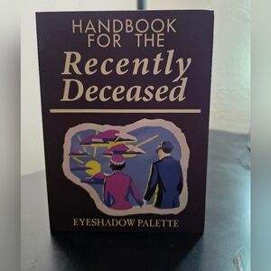 Hot Topic Eyeshadow Palette — Purple, Pink, Blue, Yellow, Black